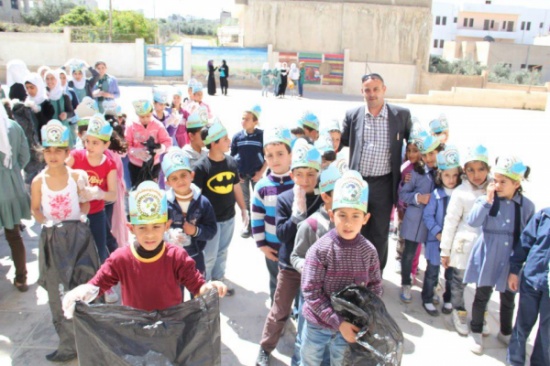 حملة بمدرسة خديجة ام المؤمنين في اربد ( صور )